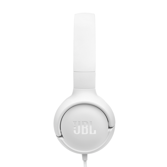 JBL Tune 520C USB-C - White - Hi-Res wired on-ear headphones - Back image number null